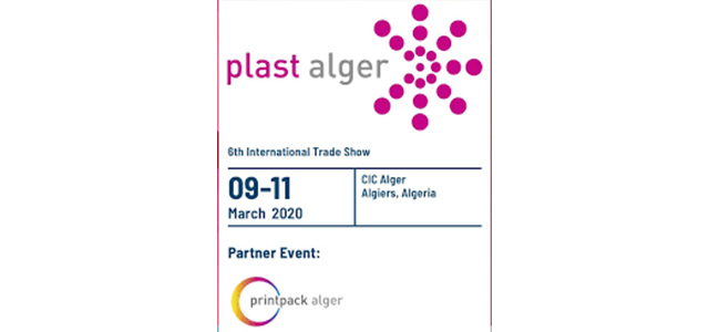 PLASTALGER 2020 fuarının duyuru görseli